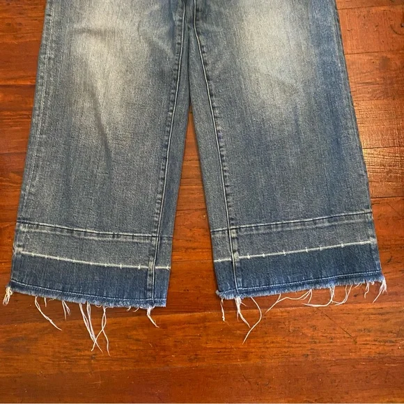 Madewell Wide Leg Crop Denim - Picture 5 of 5